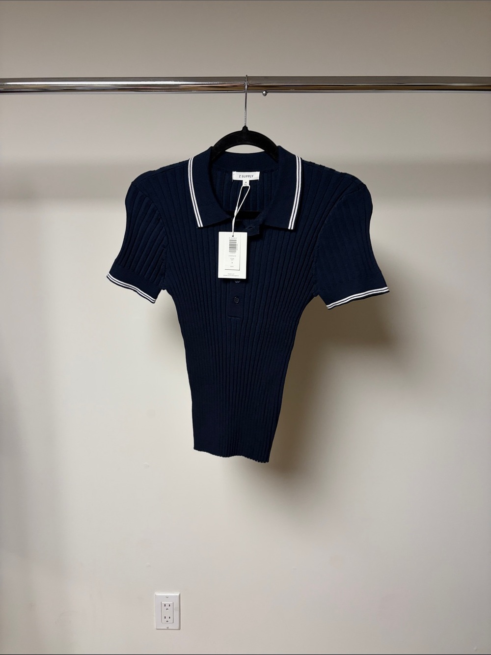 Z supply player polo top eclipse
